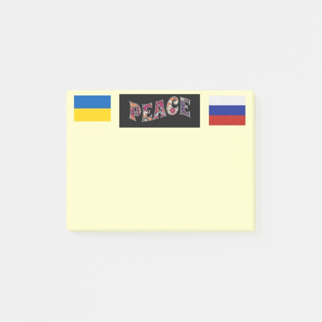 Notas de Peace Post-It (Anverso)