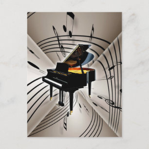 Notas de piano y personal