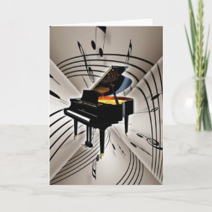 Notas de piano y personal