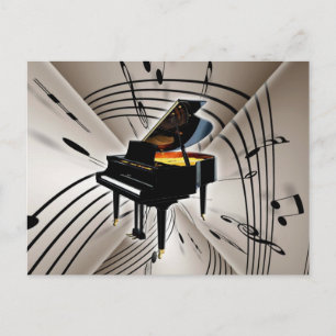 Notas de piano y personal