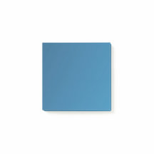 Notas de post-it azules cambiantes