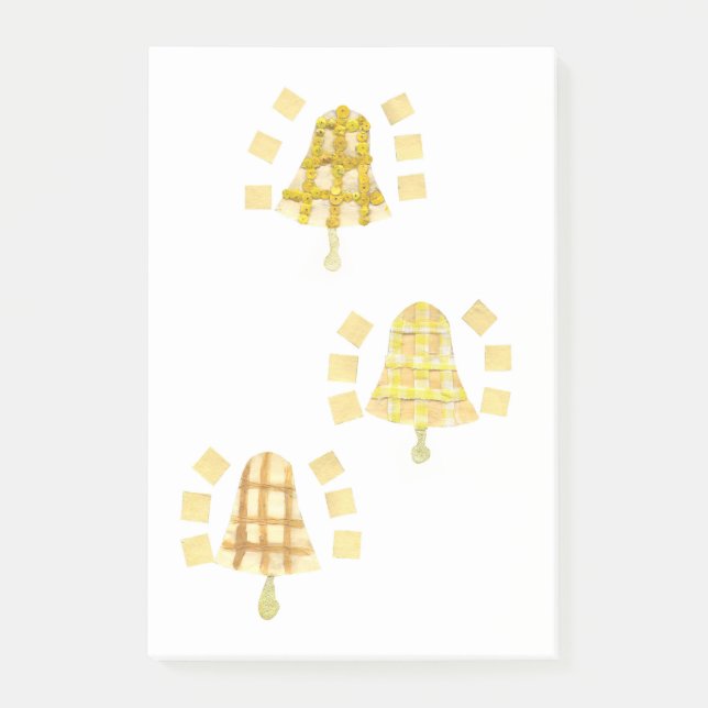 Notas de post-it de Bell del árbol (Anverso)
