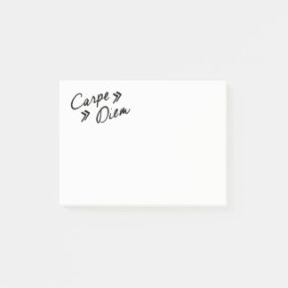 Notas de post-it de Carpe Diem