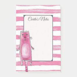 Notas de Post-It de Cat personalizadas