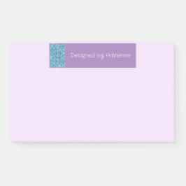 Notas de post-it de encargo con su logotipo