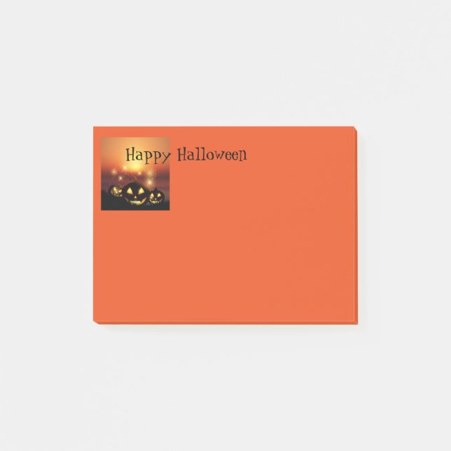 Notas de post-it de Halloween (Anverso)