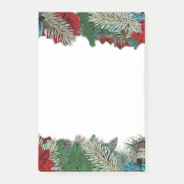 Notas de post-it de la guirnalda de los