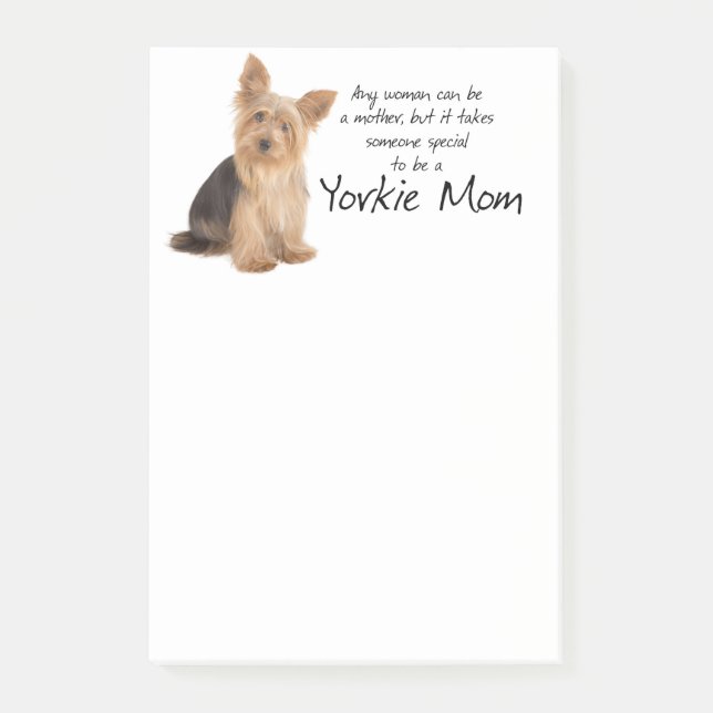 Notas de post-it de la mamá de Yorkie (Anverso)