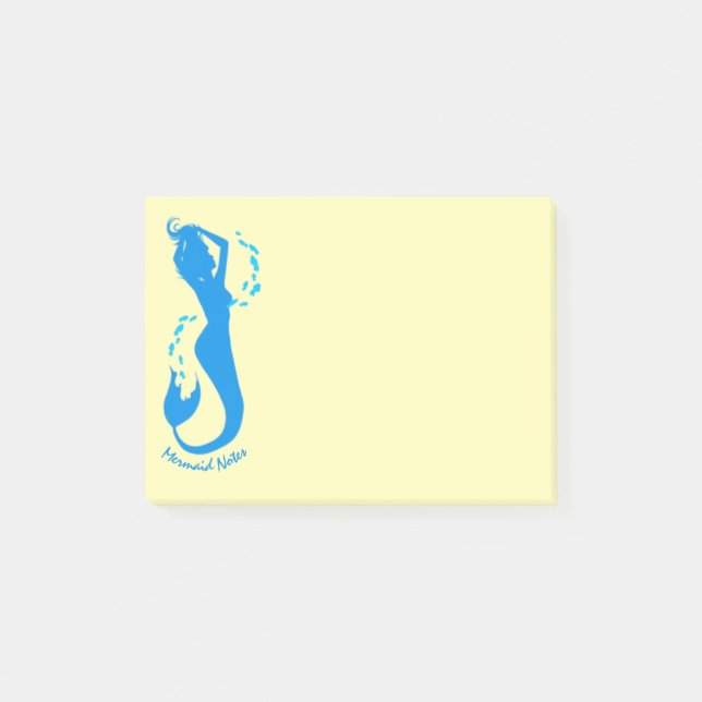 Notas de post-it de la sirena (Anverso)