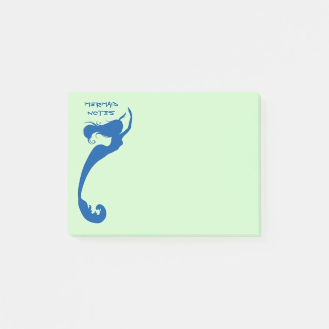 Notas de post-it de la sirena (Anverso)