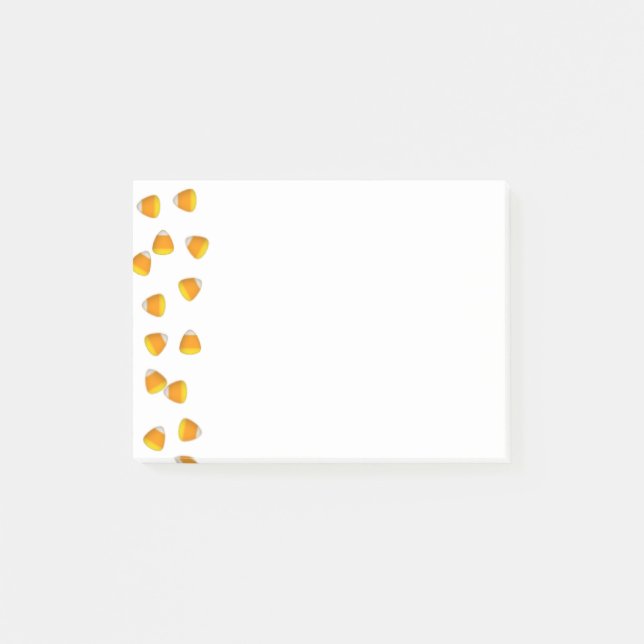 Notas de post-it de las pastillas de caramelo (Anverso)