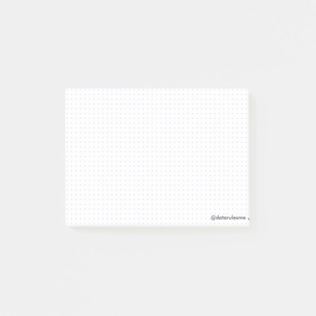 Notas de post-it de papel del punto (Anverso)
