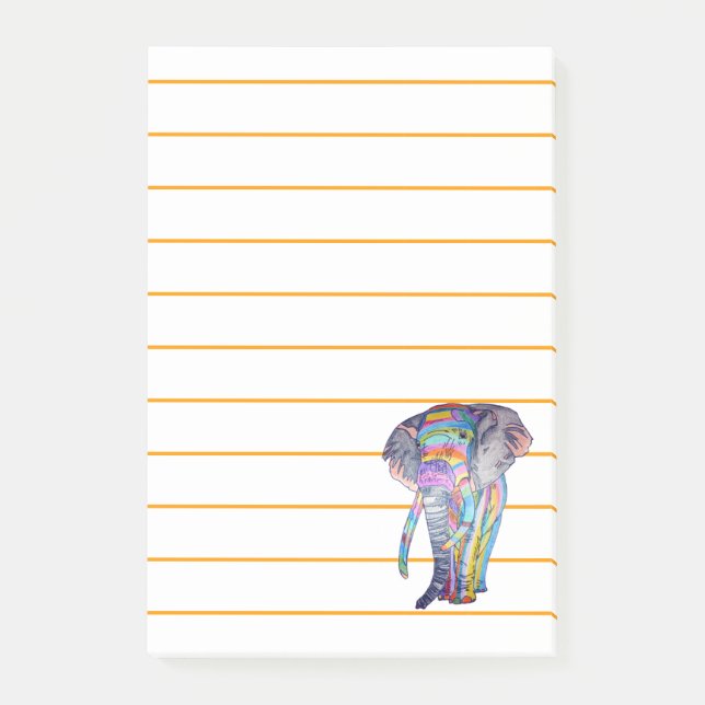 Notas de post-it de Rainbowphant (Anverso)