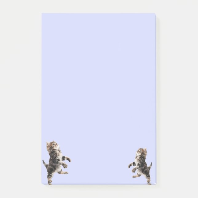 Notas de post-it del gatito (Anverso)