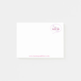 Notas de post-it del pelotón de la mamá