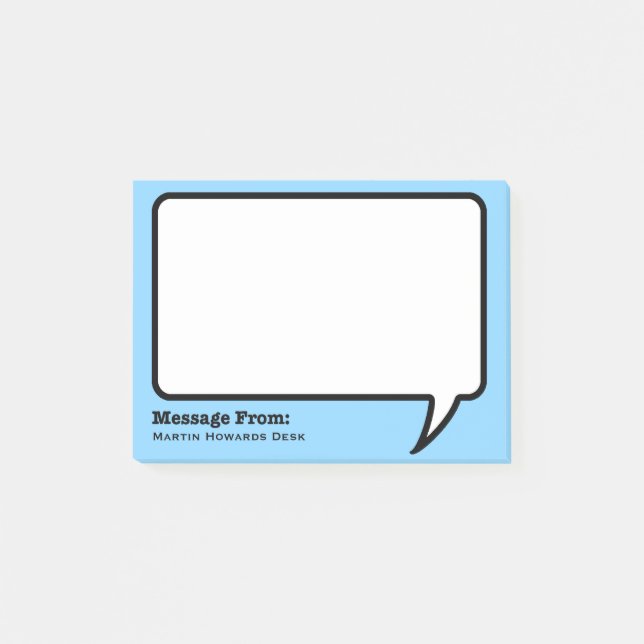 Notas de post-it personalizadas (Anverso)