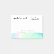 Notas de suministros únicos opal elegante y modern