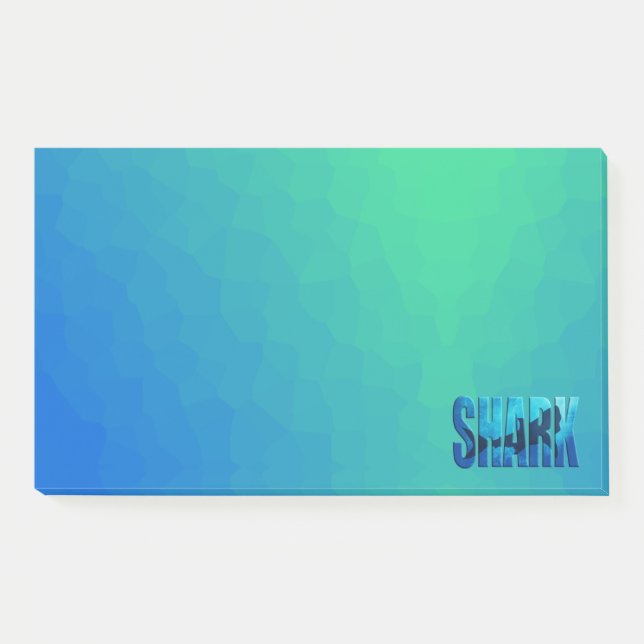 notas de tiburón post-it (Anverso)