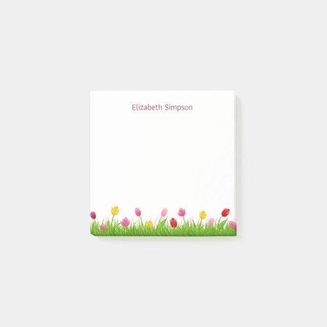 Notas de Tulips (Anverso)