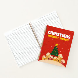 Notas de vacaciones de Navidad – Cuaderno de lista