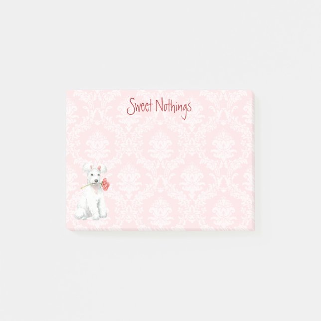 Notas de Valentine Rosa Pumi Post-it (Anverso)