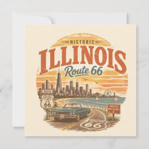 Notas de viaje del lago Illinois Ruta 66