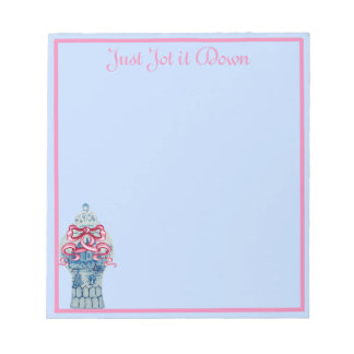 Notas del Bloc de notas de Jar Jar Jar Ginger Blue