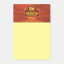 Notas del contratista