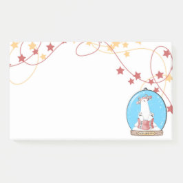 Notas del oso polar de los Navidades del Globe de