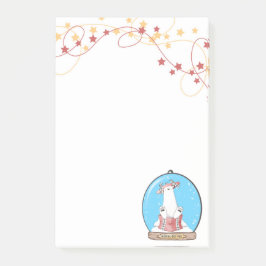 Notas del oso polar de los Navidades del Globe de