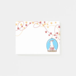 Notas del oso polar de los Navidades del Globe de