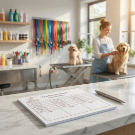 Notas del Peluquero y Bloc de Notas de Seguimiento