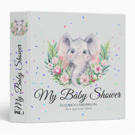 Notas del planificador del álbum de BABY SHOWER Sp
