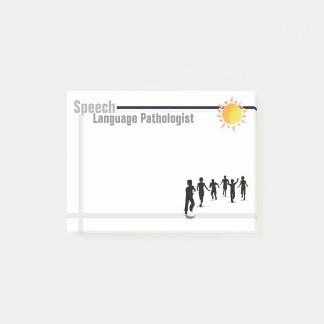 Notas del post-it del patólogo de discurso (Anverso)