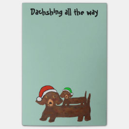 Notas del Poste-it® de Dachshing hasta el final