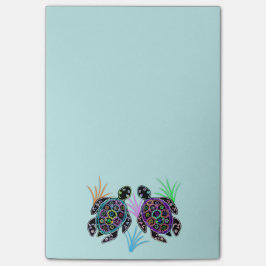 Notas del Poste-it® de las tortugas de mar