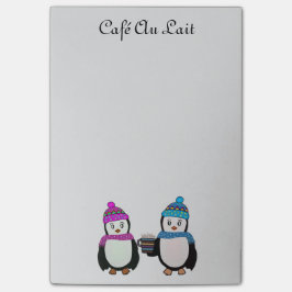 Notas del Poste-it® de los amigos del pingüino