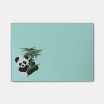 Notas del Poste-it® del pequeño panda