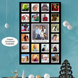 Notas e impresiones instantáneas de Collage de fot