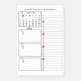 Notas elegantes Minimalistas modernas