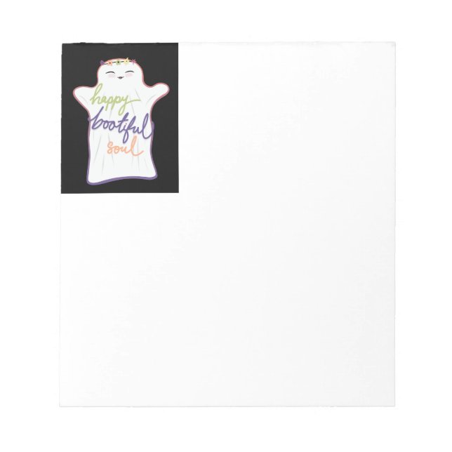 Notas Fantasma de Personalizado de color suave con Bloc  (Frente)