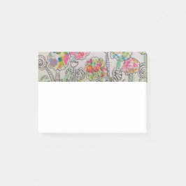 Notas Floral Post-It