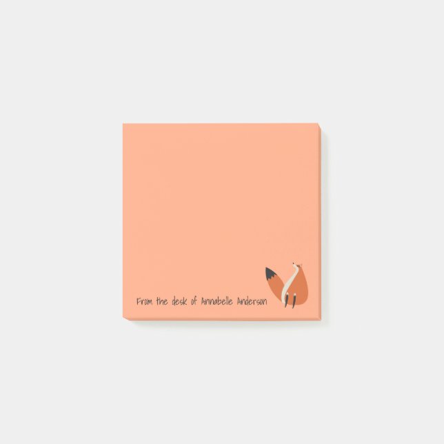 Notas Funky Fox Post-it (Anverso)