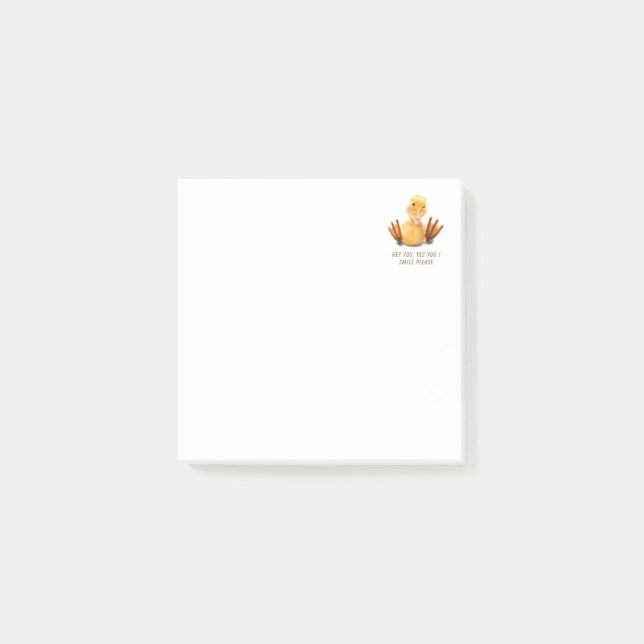 Notas Funny Duck Post-it® (Anverso)