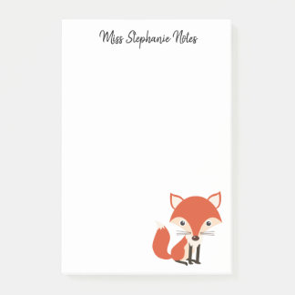 Notas informativas de Cute Fox Post para Class-Off