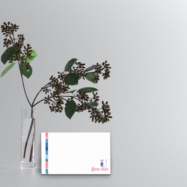 Notas iniciales del degradado azul de coral U mono (Subido por el creador)