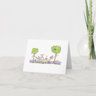 Notas Lulu / Tarjeta de nota Hammock 5.6 x 4