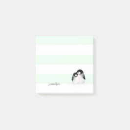 Notas Mint Stripes Penguin Post-it®