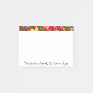 Notas motivadoras post-it