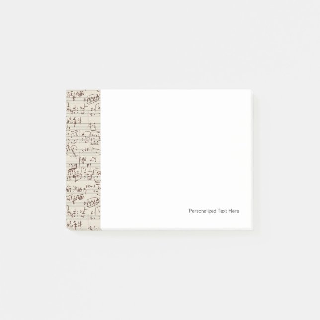 Notas musicales (Anverso)